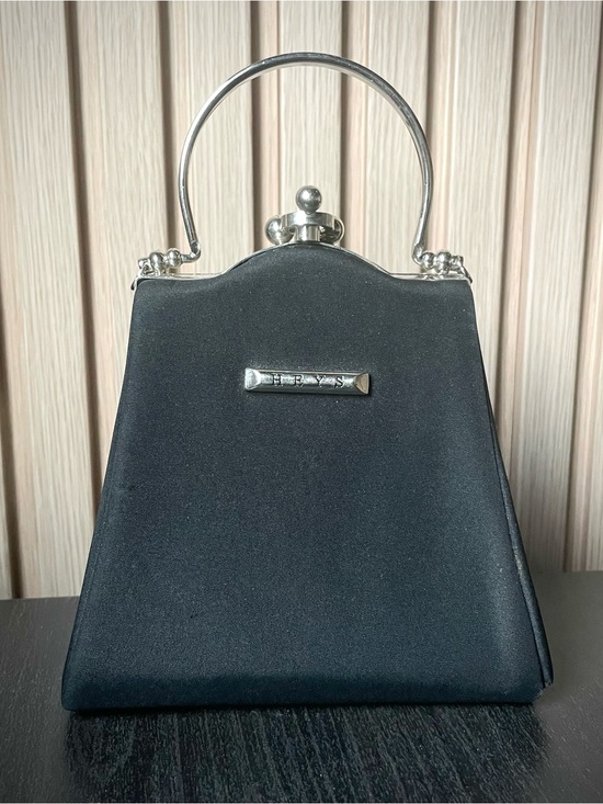 Heys Handbags - Black Vintage Top-Handle Evening Bag